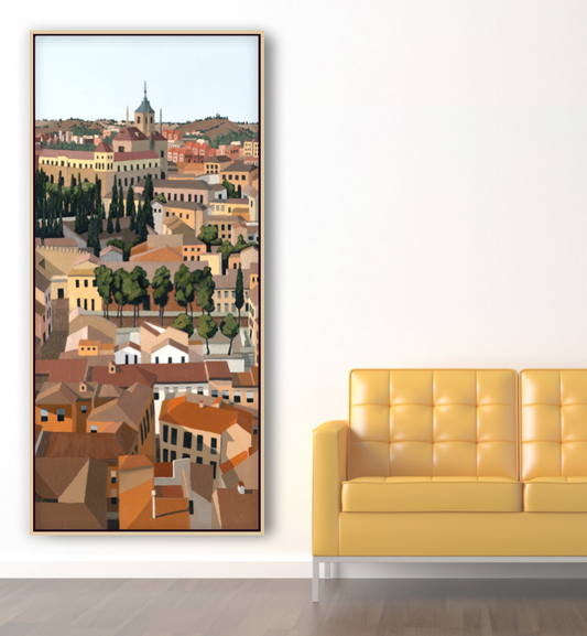 The Creation of A Spanish Cityscape