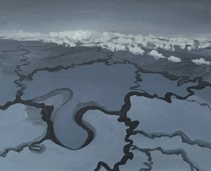 New Mexico Descent No. 2 (Indigo)