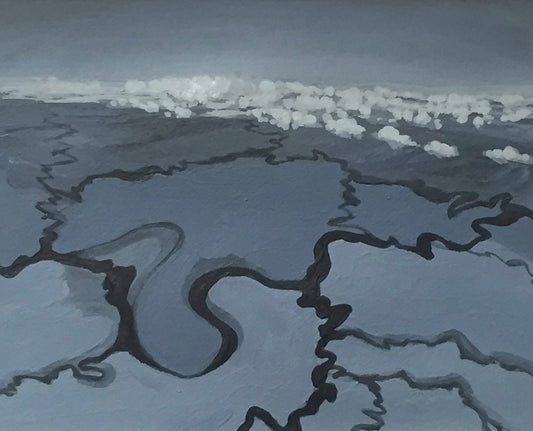 New Mexico Descent No. 2 (Indigo)