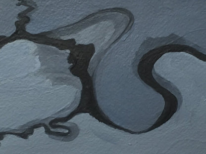 New Mexico Descent No. 2 (Indigo)