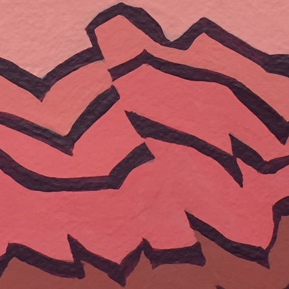 River Study 1B (Pink)