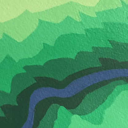 River Study 1C (Green)