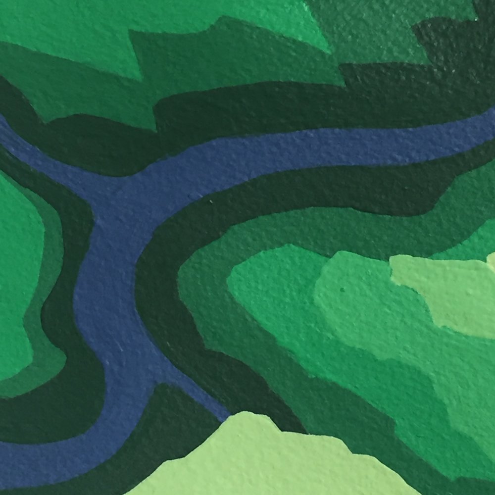 River Study 1C (Green)